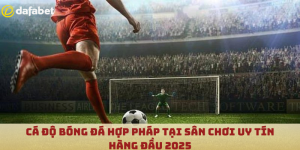 Cá độ bóng đá hợp pháp tại sân chơi uy tín hàng đầu 2025